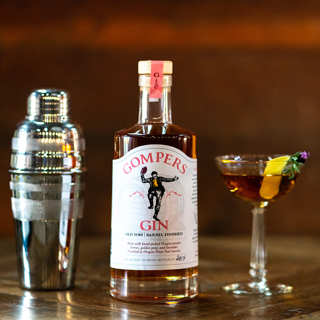 Benedict Andre craft cocktail recipe with gin from Gompers Distillery
